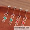 wsxc1682167197503_0-800x800wv4er2czwyd176694_20250708163146.jpg Qeelin unicorn cut-out full diamond agate malachite earrings
