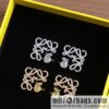 LOEWE Diamond Mooncake Earrings
