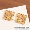 LOEWE Diamond Mooncake Earrings