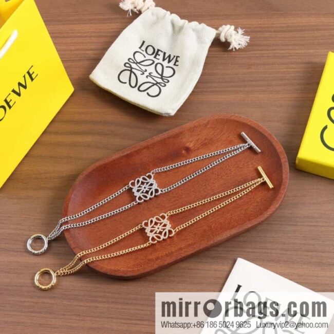 LOEWE Diamond Mooncake bracelet