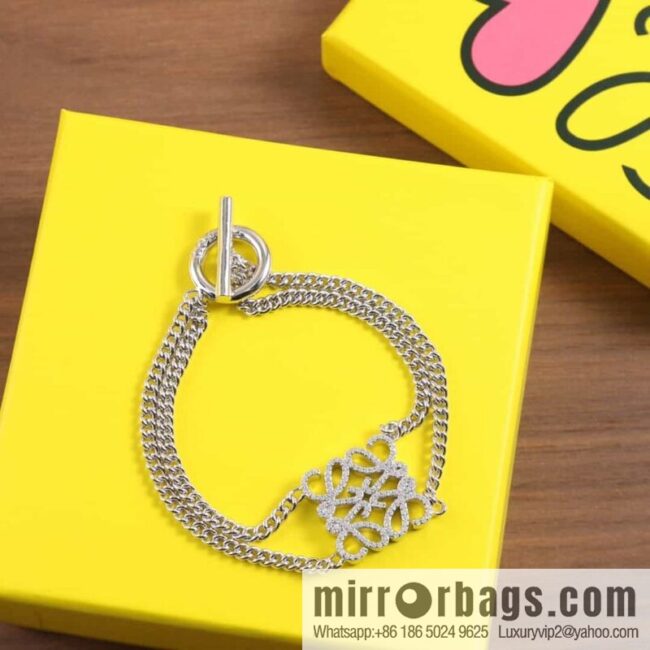LOEWE Diamond Mooncake bracelet