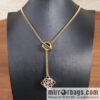 LOEWE Diamond mooncake necklace