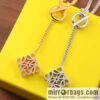 LOEWE Diamond mooncake necklace