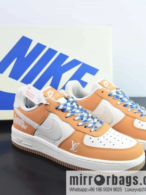 wsxc1682167416510_4-800x800g2wxl32wt3v14448_20250716010431.jpg NK Air Force 1 07 LV8 🥰 Beige/Yellow LV \"Air Force One Classic Versatile Leisure Sports Board Shoes\" Yellow Beige LV printed \"HX123-008