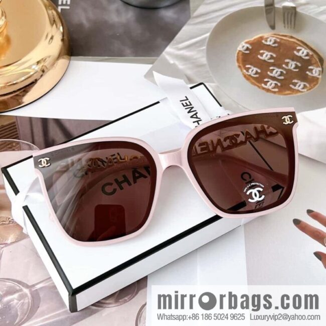 Chanel square double c embellished women\'s sunglasses