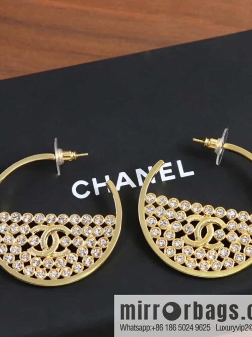 wsxc1682426864055_0-800x8004allmse0xqd176448_20250708162345.jpg New ☑️ Chanel c1 gold double c semi-round half-diamond stud earrings
