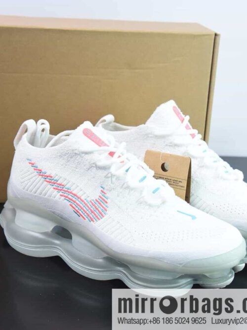 wsxc1682685283841_4-800x800trvc3mmpyvo10912_20250716003233.jpg NK Air Max Scorpion Flyknit \"White Hot Punch\" Scorpio Series 2022 Super Air Cushion Series Avant-garde Height-increasing Low-top Leisure Sports Jogging Shoes Item Number: DV7402-100
