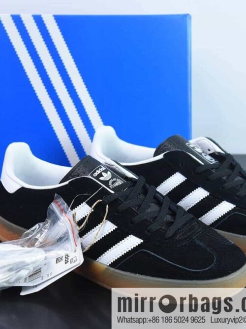 wsxc1682685286183_4-800x80010vyzvr4gl510890_20250716003222.jpg Adi AD Originals Gazelle Indoor Clover Vintage Casual non-slip durable low-top board shoes, item number: H06259