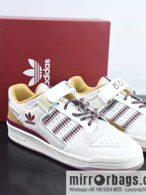 wsxc1682773644079_4-800x800402vw3mzozl10802_20250716003134.jpg Adidas/Adidas Adi Clover low-top board shoes, white, red and brown, item number: IE1898
