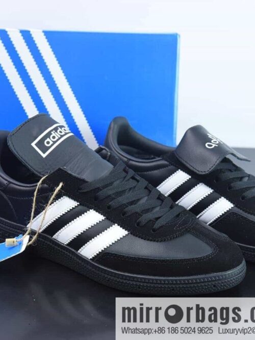 wsxc1682773647497_4-800x800cceq43ppkpa10780_20250716003121.jpg Adidas Handball Spezial \"Black\" Handball Player Series Low Top Vintage Versatile Casual Sports Shoes \"leather (fabric) black and white\" HP6695