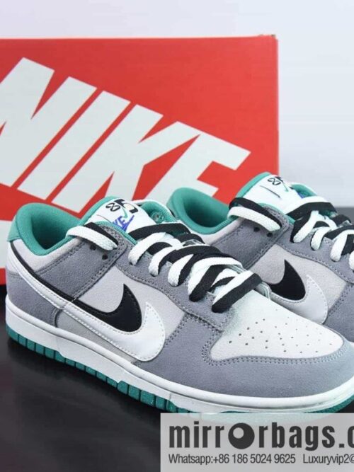 wsxc1683205925416_4-800x800klv5rd5iqtk10549_20250716002913.jpg Nike SB Dunk Low SE \"85 Double Swoosh/Grey/Black/White\" Dunk series low-top casual sports skateboard shoes \"Color matching dark gray light gray black and white double hook\" Item number: DO9457-132