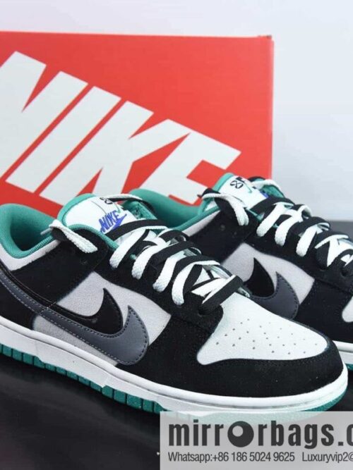 wsxc1683205926460_4-800x800yxqlxecofb510538_20250716002907.jpg NK SB Dunk Low \"85\" black and gray double hook, strap black and green SB low-top sports and leisure board shoes, item number: DO9457-133