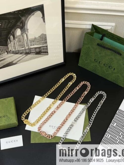 wsxc1683290985748_0-800x800opervfl2eiy176066_20250708161134.jpg New Gucci Gucci double G chain strap ⛓ necklace