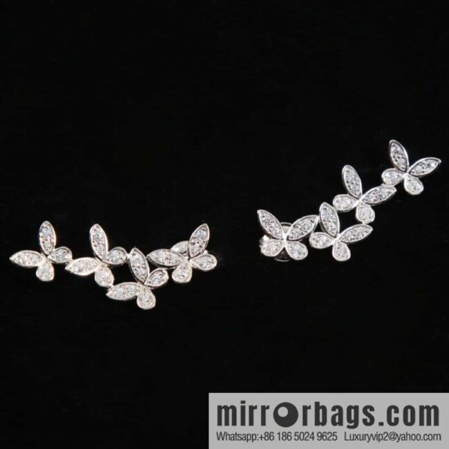 GRAFF 4 Butterfly Diamond Earrings