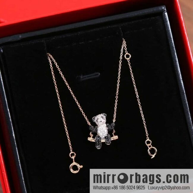 Qeelin Kirin BOBO Panda 🐼 Charity Necklace
