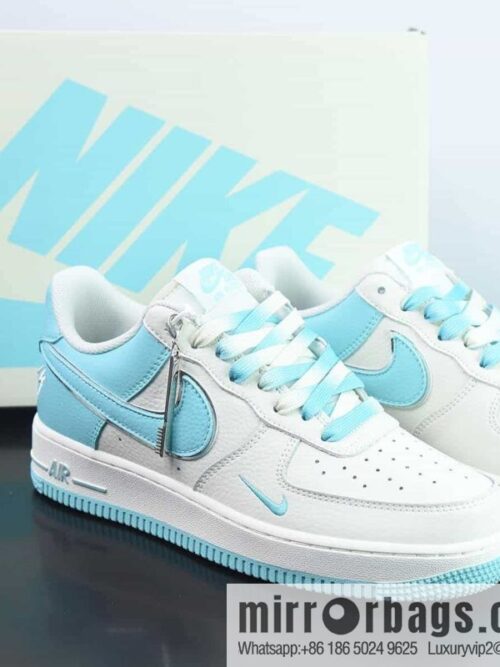 wsxc1683291066626_4-800x80043dblqrfjck10439_20250716002814.jpg NK Air Force 1 Air Force One low-top casual board shoes white and blue, color matching mini hook, item number: IO5636-555