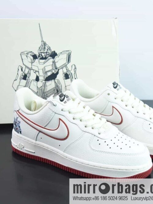 wsxc1683291074725_4-800x800yc5zae1o1dw7378_20250716000129.jpg Nike Air Force 1 07 LV8 🥰 GUNDAM \"Air Force One Classic Versatile Casual Sports Board Shoes\" Beige Red Gundam \"KK1256-658