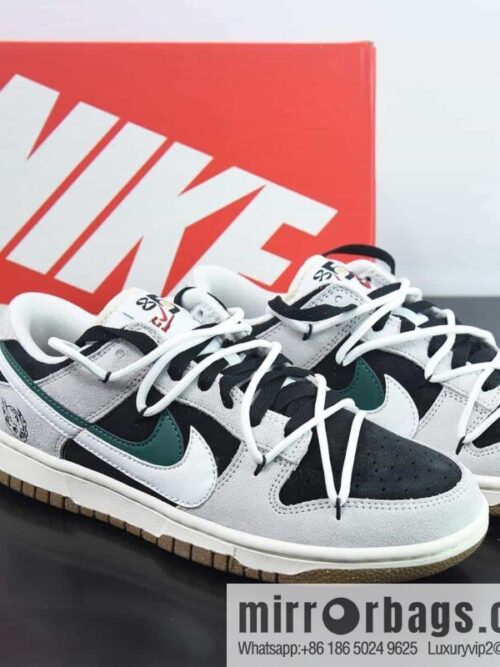 wsxc1683636481950_4-800x800xthezoxtqk27114_20250715235910.jpg NK SB Dunk Low \"85\" white and green double hook strap SB low-top sports and leisure board shoes, item number: DO9457-134
