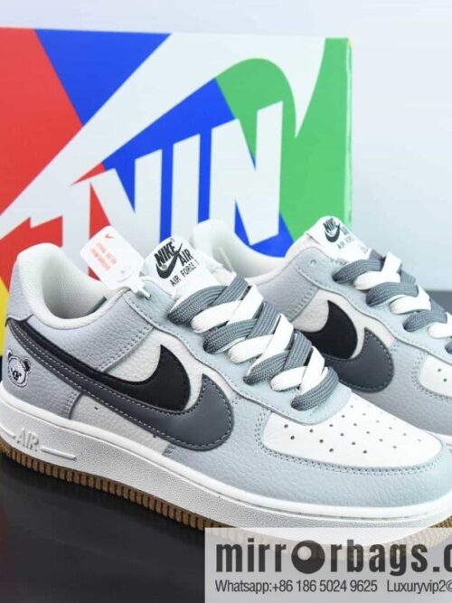 wsxc1683636495658_4-800x800ob32ejvcznn7059_20250715235840.jpg Nk Air Force 1 \'07 Low black and gray bear double hook, Air Force No. 1 low-top casual board shoes, item number CC2569-033