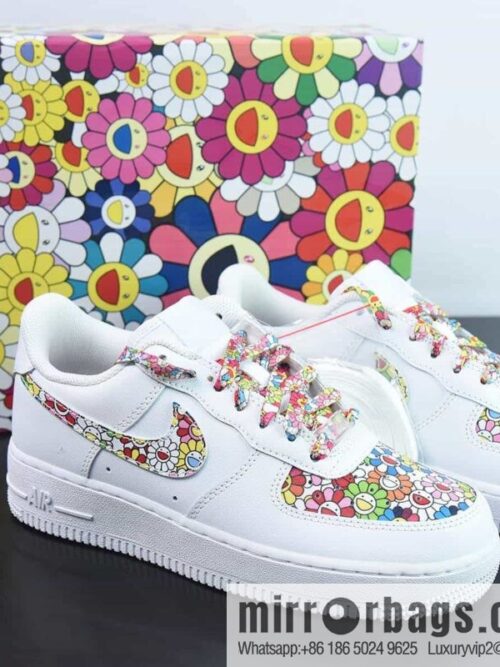 wsxc1683636496896_4-800x8003zx4awggil07048_20250715235831.jpg Air Force 1 \'07 Low \"White/Murakami Takashi\" Air Force One \"White Color Murakami Sunflower\" Item Number DD8959-100