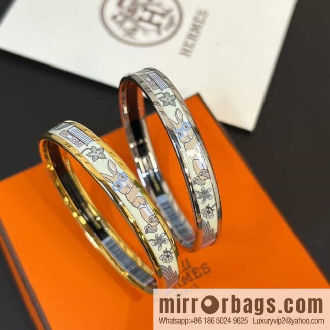 HERMES TEA FOR TWO BANGLE Rabbit 🐰 Bracelet