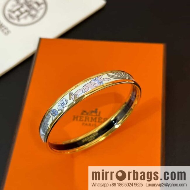 HERMES TEA FOR TWO BANGLE Rabbit 🐰 Bracelet