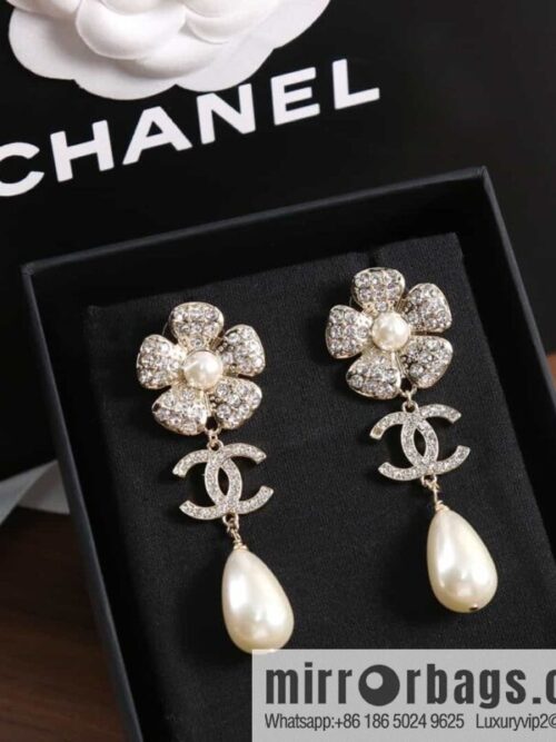 wsxc1684074019564_6-800x800zznzhecfwbm171684_20250705214305.jpg New ☑️ Chanel c3 full diamond double c flower pearl stud earrings