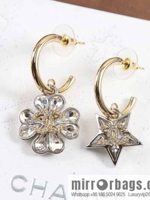 wsxc1684074023243_0-800x800iznexhxggmj171662_20250705214227.jpg New ☑️ chanel c2 double c flower pentagram ⭐ star stud earrings