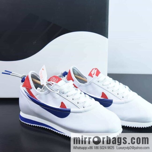 NK Clotez 3-in-1, Tai Chi Yin and Yang, Removable Trend Vintage Running Kung Fu Shoes, Joint White, Blue and Red DZ3239-100