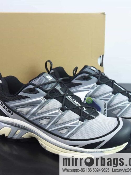 [Salomon/Salomon] XT-6 🥰 Clear Safari \"Skyrim series low-top urban off-road function breathable leisure sneakers\" alloy gray \"416722