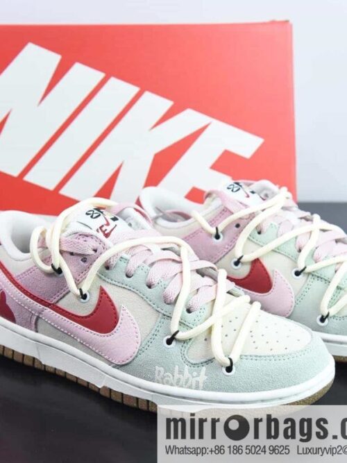 wsxc1684163504472_4-800x800dw4k3ojqaqp6666_20250715235459.jpg Nike SB Dunk Low deconstruction strap, double hook 85 series, rabbit year limited 🐰 pink rabbit, item number: DO9457 136