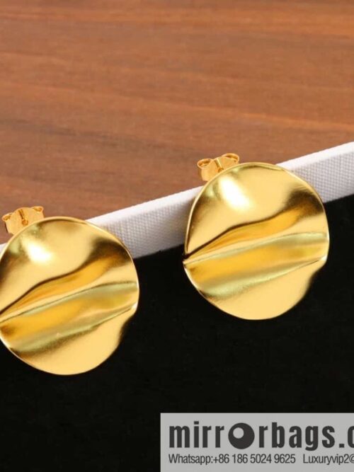 wsxc1684419895821_0-800x800mj4hlmnly3w171412_20250705213454.jpg New ☑️ Celine Convex Gold Stud Earrings