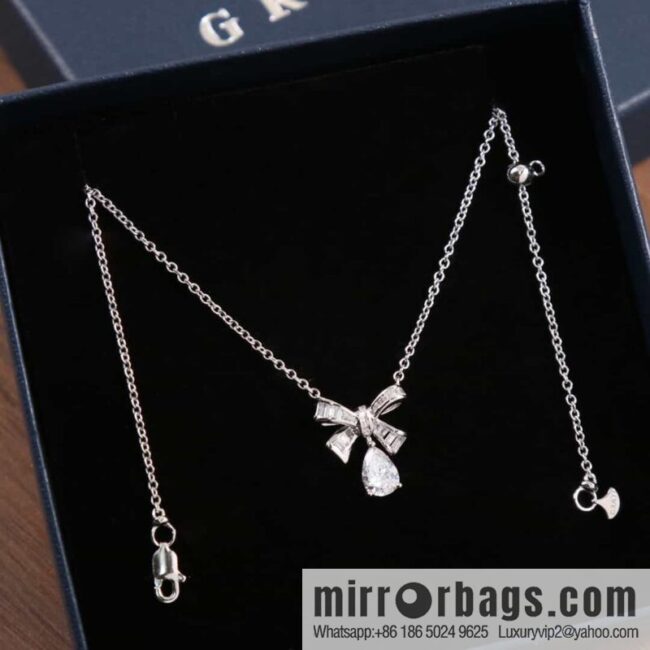 GRAFF Tilda\'s Bow Bow Water Drop Necklace