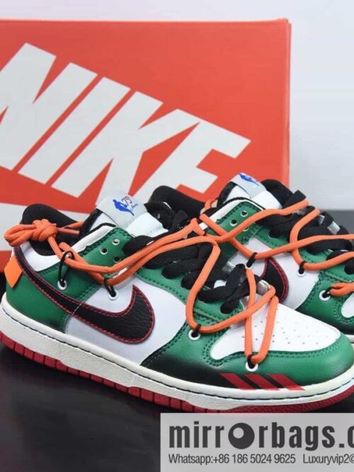 wsxc1684504429186_4-800x800xloqxohbe023651_20250715232644.jpg NK SB Dunk Low deconstruction drawstring low help 75th anniversary white-green graffiti printed item number: DD6288-100-54