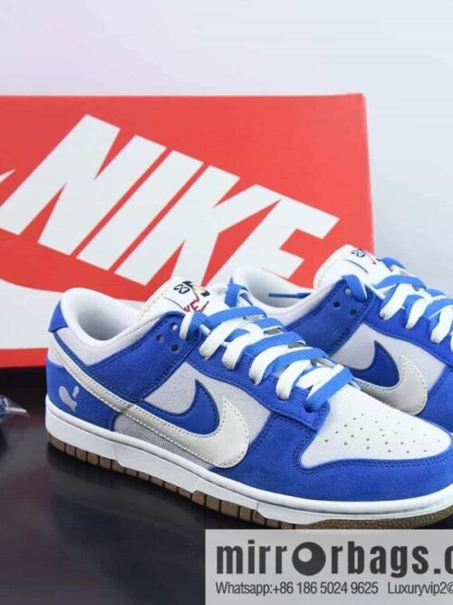 wsxc1684504433800_4-800x800nkyyhpjr1ek3607_20250715232620.jpg Nike SB Dunk Low \"85\" double hook SB low-top sports and leisure shoes, white gray and blue, item number: DO9457-139