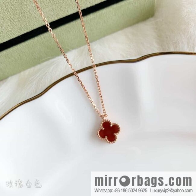 Van Cleef & Arpels Mini Clover Necklace