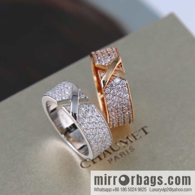 Chaumet Paris CHAUMET\'s relationship • Lifetime series full of diamond rings