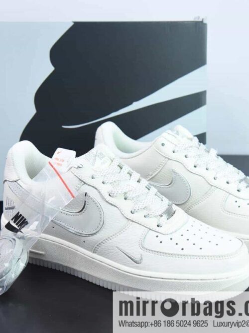 wsxc1684850367279_4-800x800sinjg1xgqs43244_20250715232259.jpg Nike Air Force 1 \'07 Low \"Beige/Sliver\" Air Force One \"leather (fabric) meter silver five bars\" low-top sneakers item number: BS9055-730