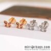 GRAFF Graff Mini Butterfly Diamond Stud Earrings