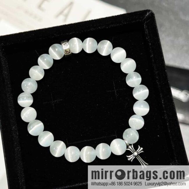 New Croxin White Opal Beaded Bracelet