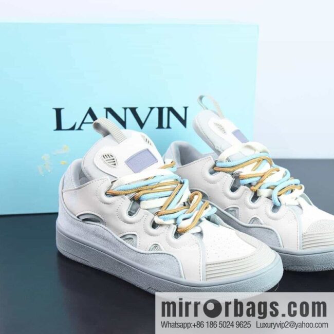 LANVIN CURB popular single product, Langfan three generations, the latest catwalk CURB series casual sneakers