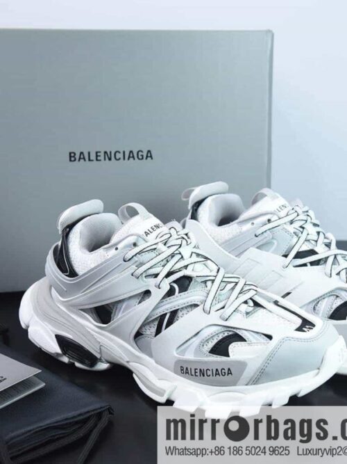 wsxc1685371712672_4-800x800sgvbgfff5tw2758_20250715231832.jpg Balenciaga BALENCIAGA Track LED Trainers 3.0 generation Vintage wild running dad trend versatile jogging shoes \"beige gray black\" 555032 W3AD6 1258