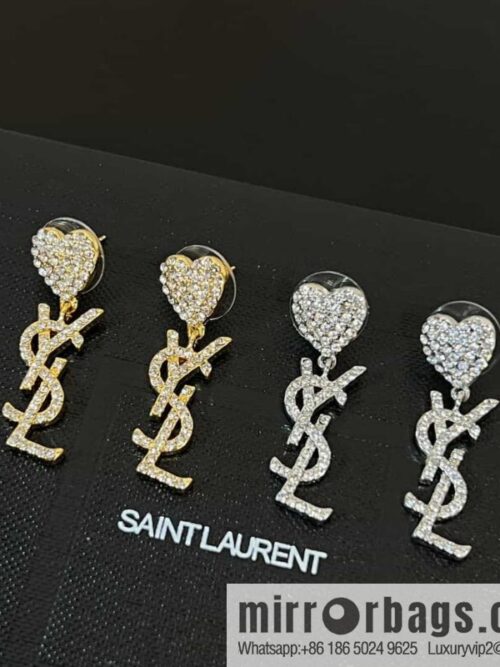 wsxc1685459285998_0-800x8001d0cqhluzms167738_20250705193858.jpg Saint Laurent YSL Love Peach Heart Full Diamond Stud Earrings