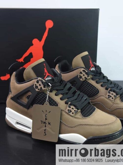 wsxc1685631566438_4-800x800eargnmephok209139_20250709083926.jpg Air Jordan 4 \"Olive\" dark brown, limited to relatives and friends, mocha sneakers AJ4-882335