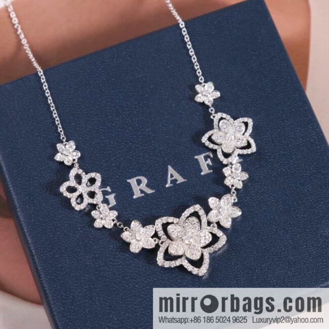 GRAFF Wild Flover Multi-Flower Diamond Necklace
