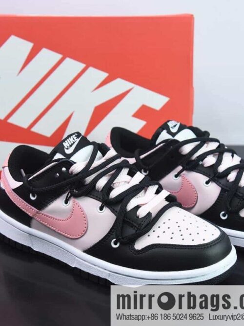 wsxc1685803062428_4-800x800allyod3ctyz208875_20250709083135.jpg Nike Dunk Low SB low-top skate shoes/white and black powder, straps, customized version