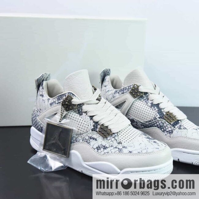 Air Jordan 4 \"Sneakeskin\" AJ4 Joe 4 Python Pattern, Cultural Basketball Shoes, Item Number: 819139-030