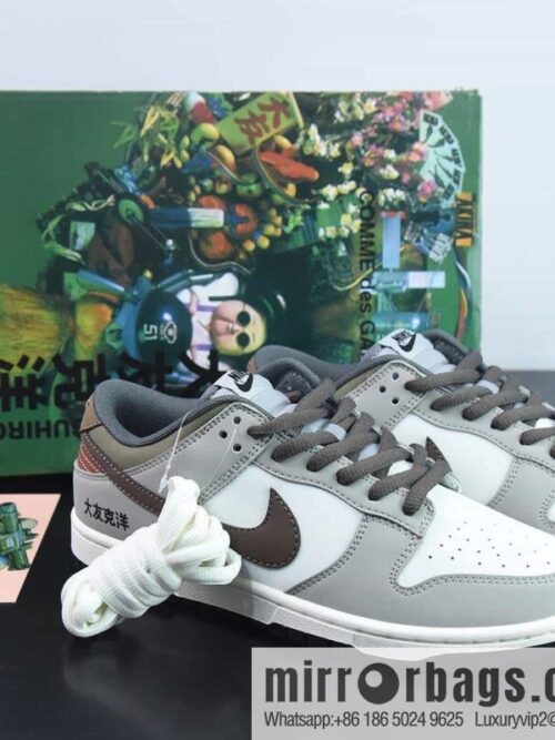 wsxc1686322506630_4-800x800yqeygucffk4208468_20250709082119.jpg Nike SB Dunk Low gray-brown, low-top casual sports skateboard shoes, item number: DD0302-657