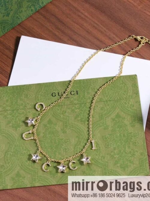 wsxc1686582094392_0-800x800bnafkdod2fq163848_20250705174218.jpg New Gucci Gucci fringed letter star pentagram necklace