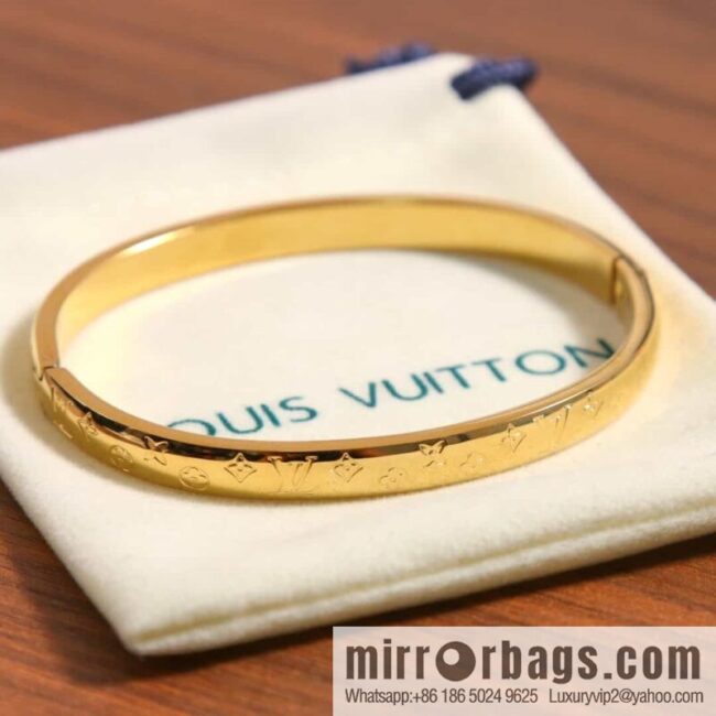 Louis Vuitton Louis Vuitton Medieval Old Flower Glossy Bracelet Bracelet